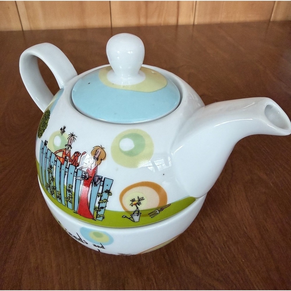 Creative Tops Born To Shop Gifts For Her Sunshine Friends Laughter Cup Teapot 09 - Picture 8 of 15